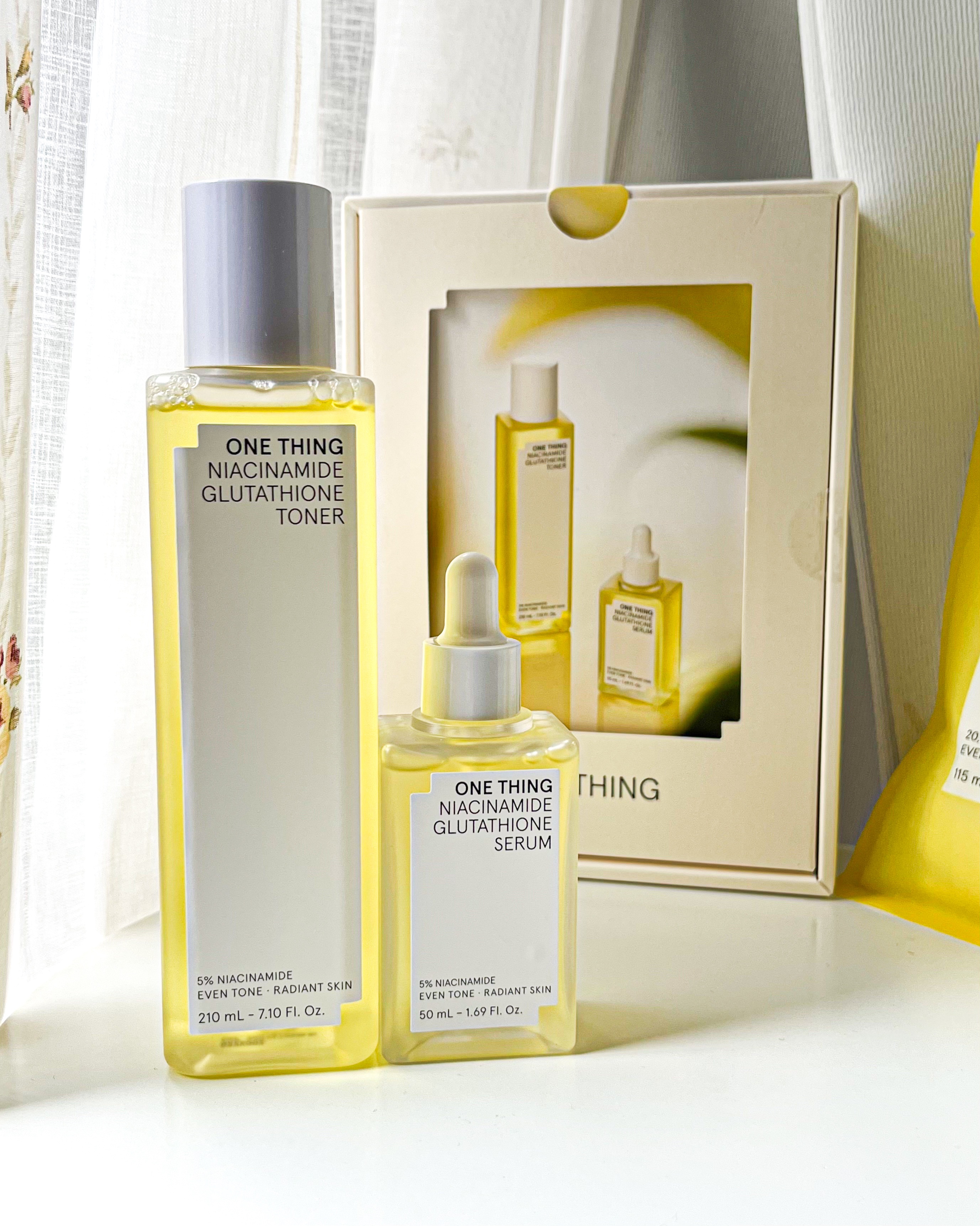 ナイアシンアミドグルタチオンセラム/ONE THING/美容液を使ったクチコミ（2枚目）