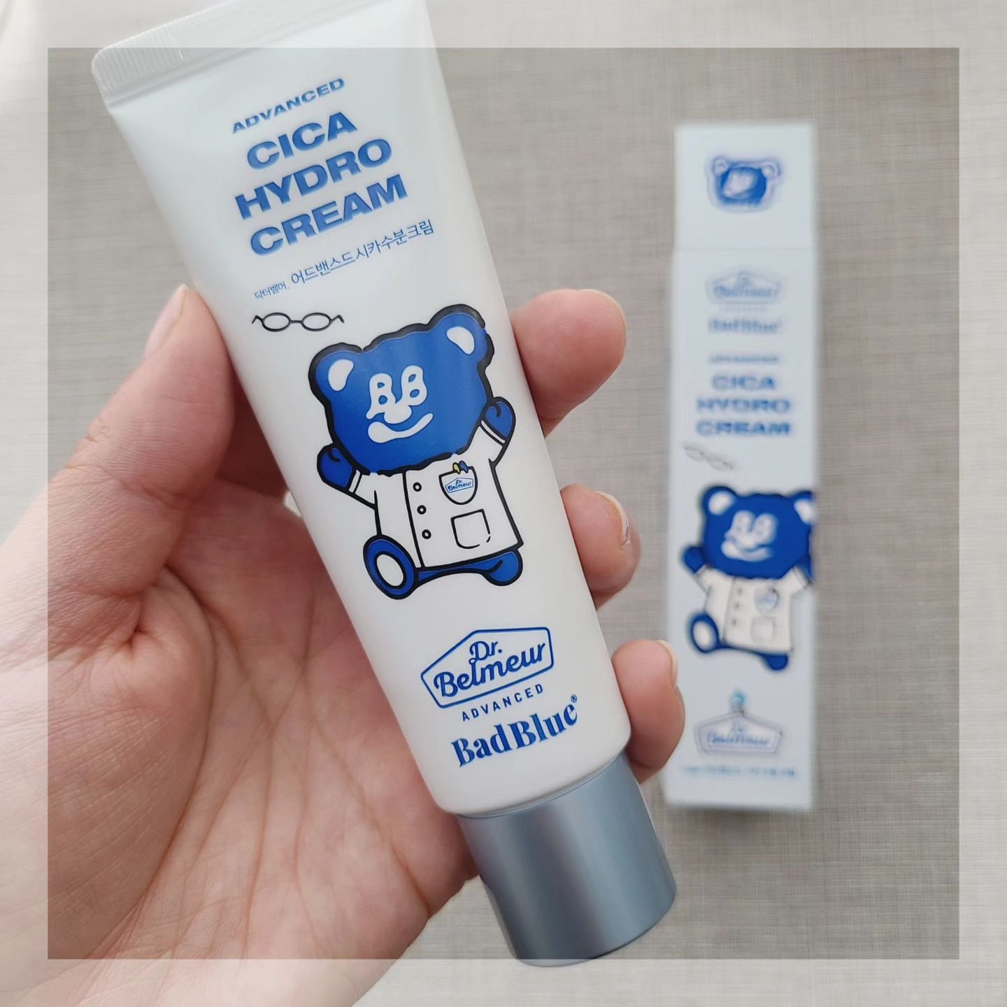 シカ水分クリーム/Dr.Belmeur/フェイスクリームを使ったクチコミ（3枚目）