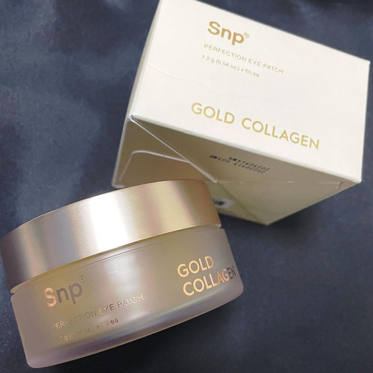 ゴールドコラーゲンパーフェクションアイパッチ/SNP/シートマスク・パックを使ったクチコミ(3枚目)