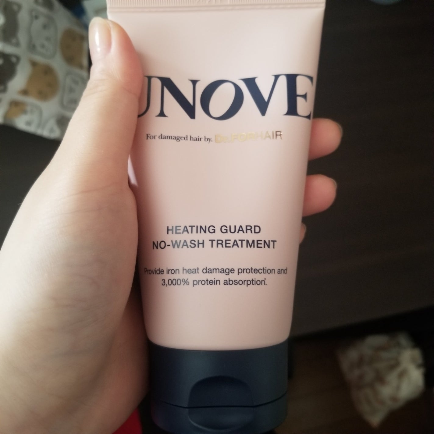 アノブ ヒーティングガードノーウォッシュトリートメント/UNOVE/ヘアトリートメントを使ったクチコミ(1枚目)