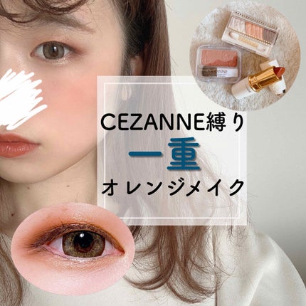 ナチュラル チークN/CEZANNE/パウダーチークを使ったクチコミ(1枚目)