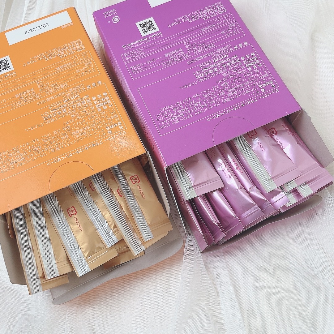 プラセンタ・コラーゲン＜ゼリー＞アサイー風味/ビューパワー/食品を使ったクチコミ（3枚目）