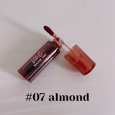 Vit C ウォーターティント 07 Almond/CathyDoll/口紅を使ったクチコミ（2枚目）