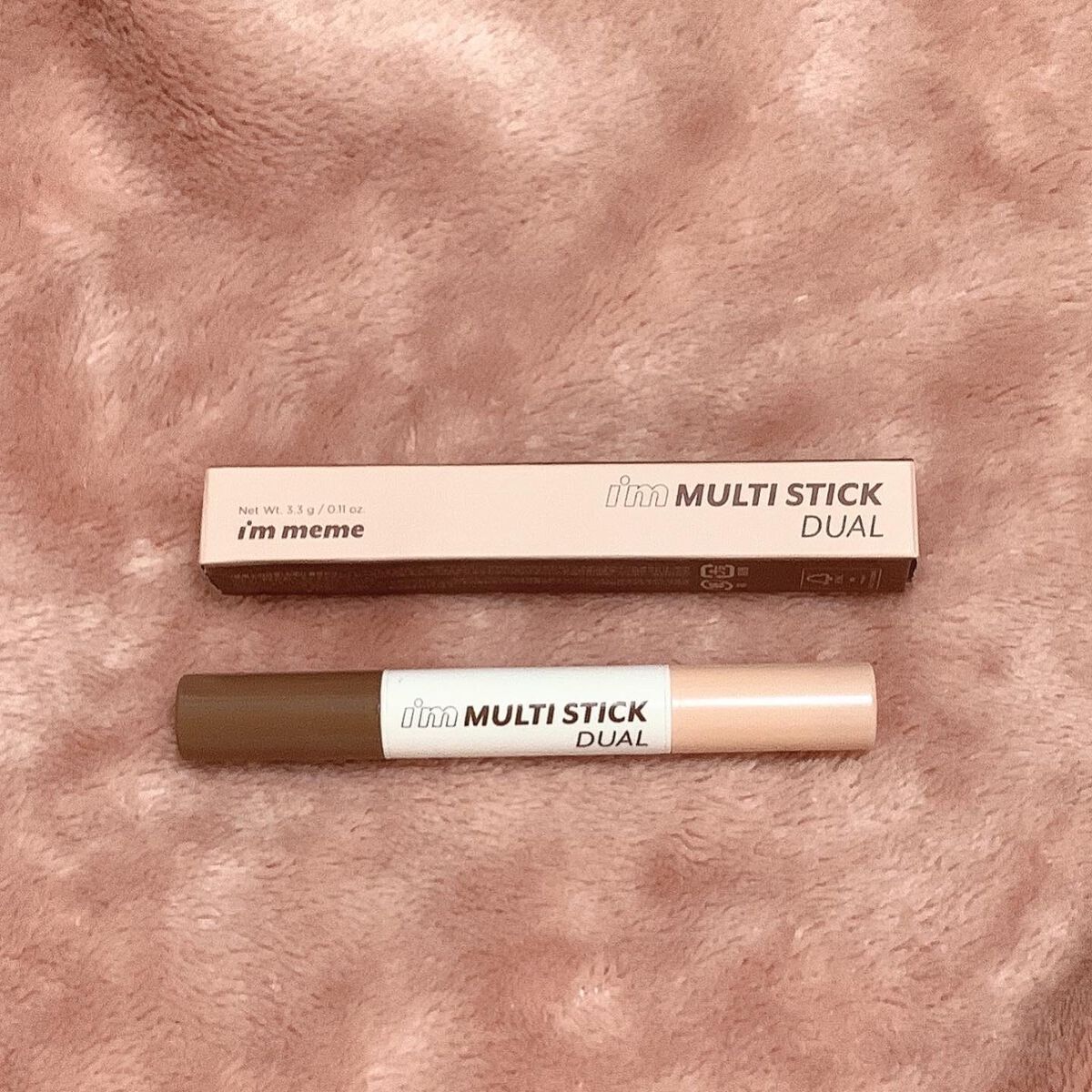 アイムマルチスティック デュアル/i’m meme/シェーディングを使ったクチコミ(9枚目)