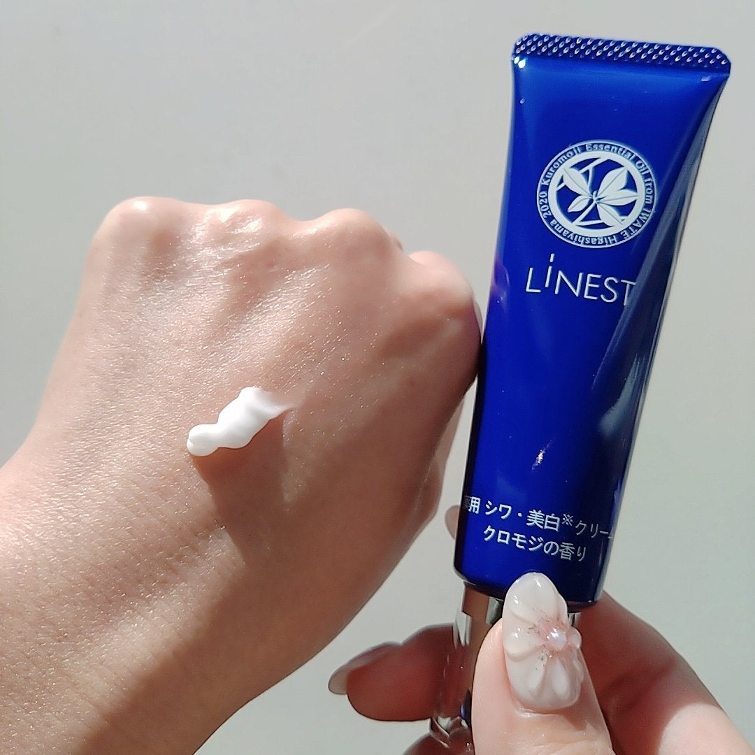 薬用リネスト シワ美白クリーム クロモジの香り/LiNEST/フェイスクリームを使ったクチコミ(4枚目)
