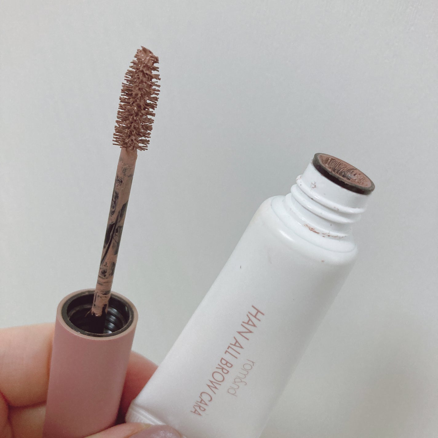 ハンオールブロウカラ/rom&nd/眉マスカラを使ったクチコミ(2枚目)