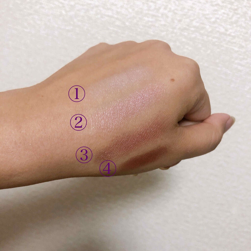 シルキースフレアイズ/キャンメイク/アイシャドウパレットを使ったクチコミ(3枚目)