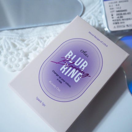 ブラーリング/OLOLA/カラーコンタクトレンズを使ったクチコミ(8枚目)