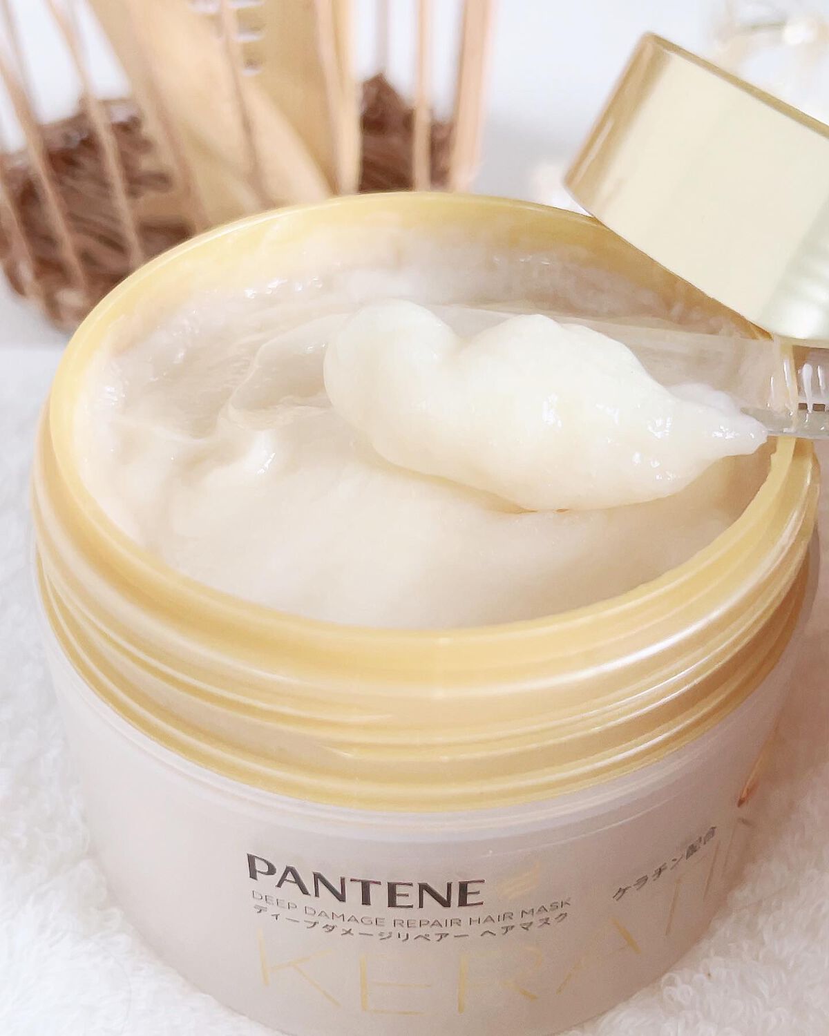 ディープダメージリペアー ヘアマスク/パンテーン/ヘアマスク・ヘアパックを使ったクチコミ(4枚目)