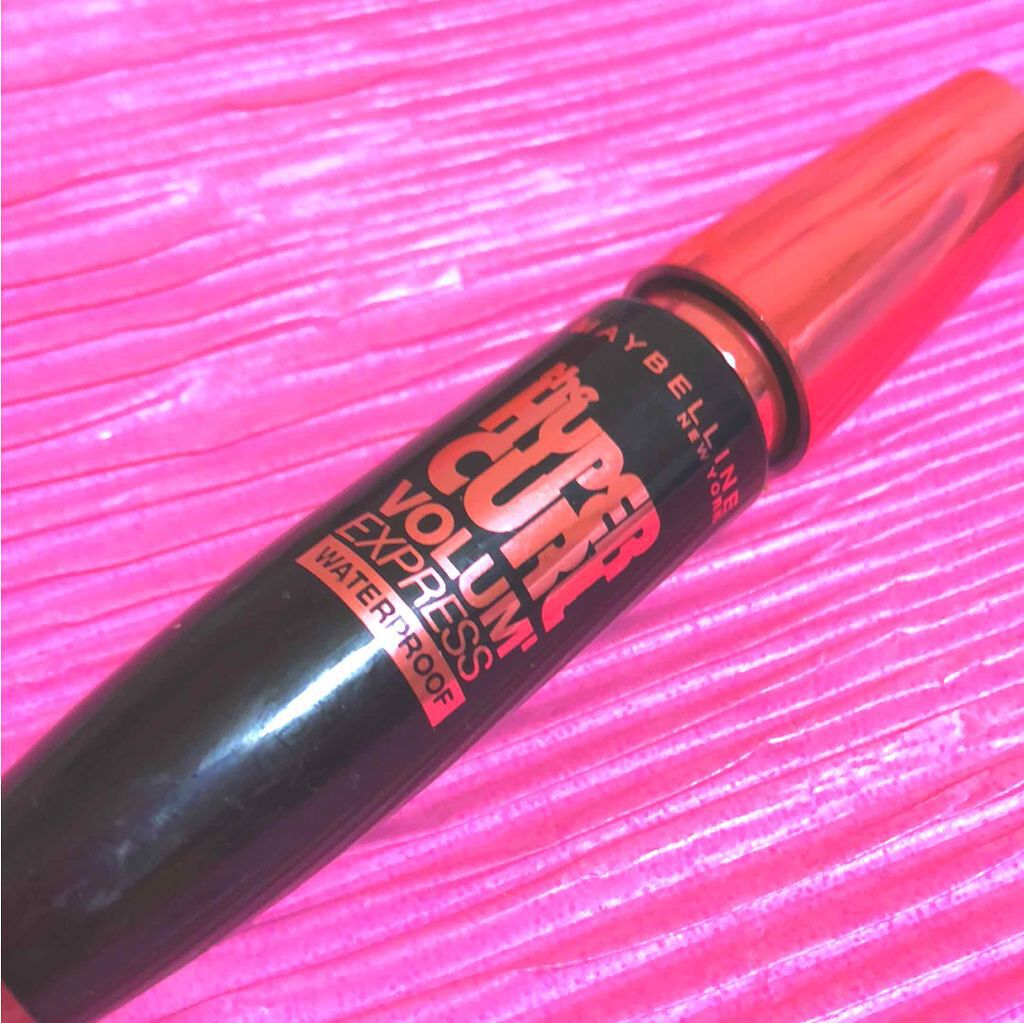 ボリューム エクスプレス ハイパーカール ウォータープルーフ N 01 ブラック/MAYBELLINE NEW YORK/マスカラを使ったクチコミ（1枚目）