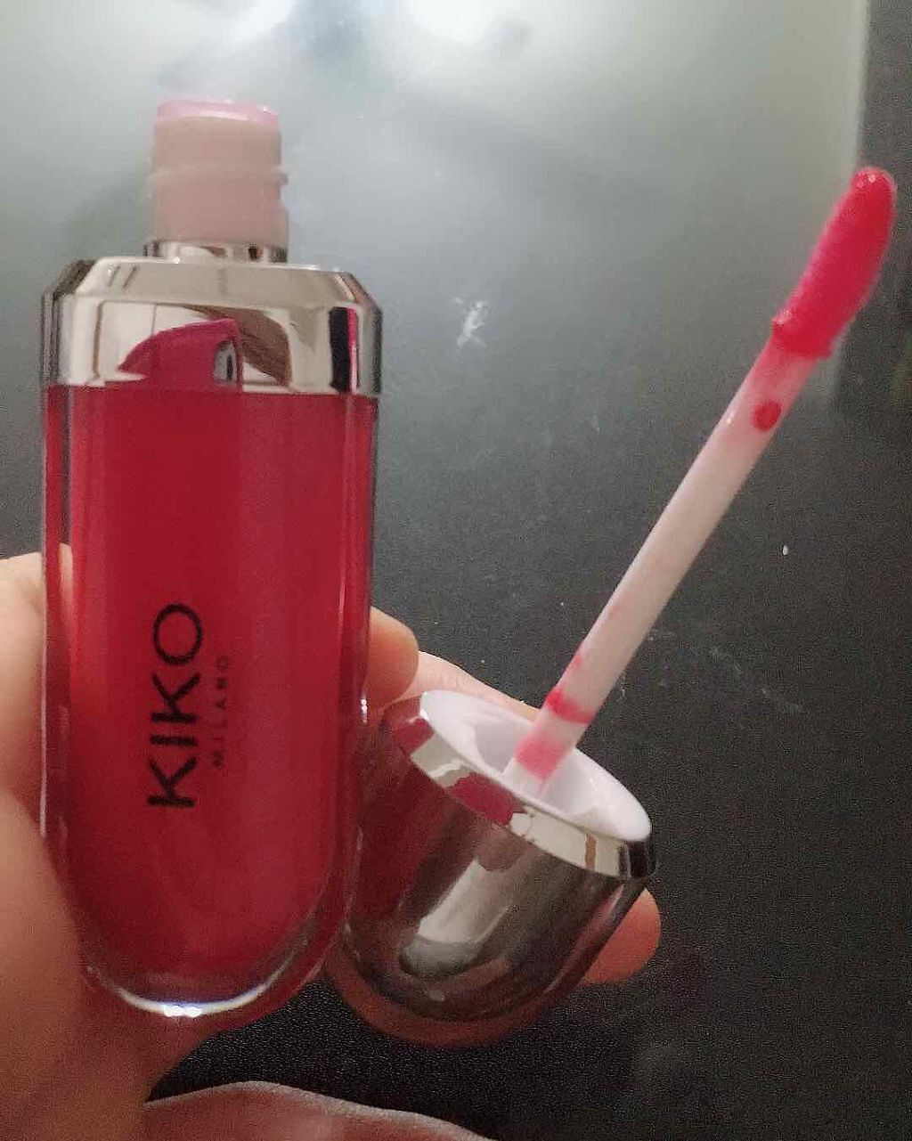 3D hydra lipgloss/KIKO/リップグロスを使ったクチコミ（3枚目）