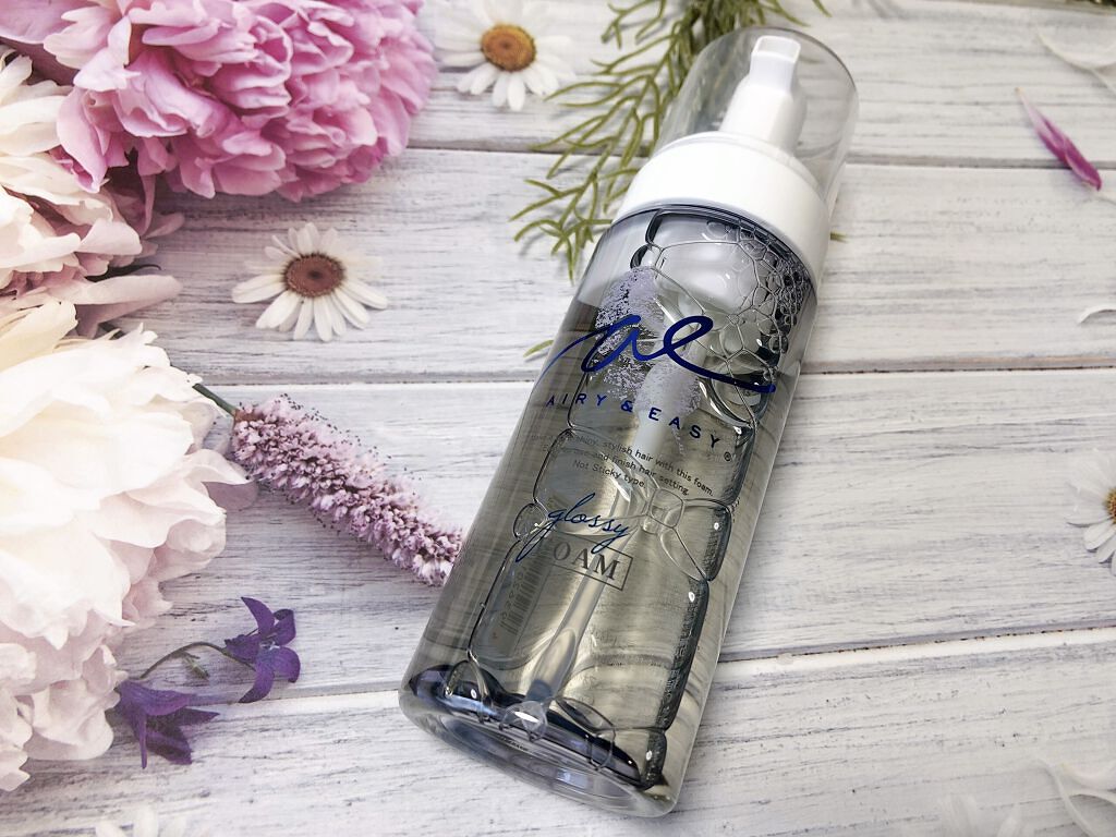 グロッシーオイルフォーム/エアリー&イージー/ヘアオイルを使ったクチコミ（1枚目）