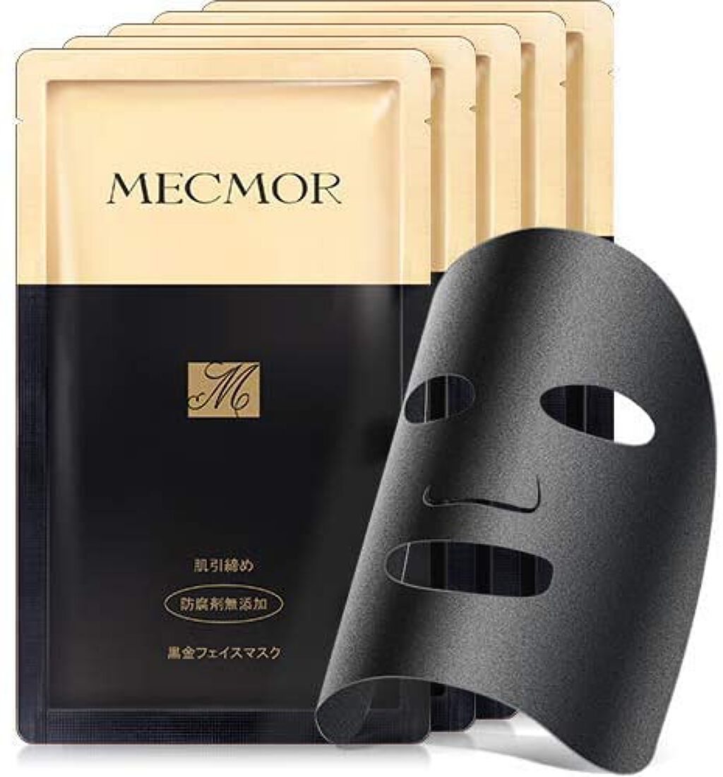 MECMOR 黒金フェイスマスク