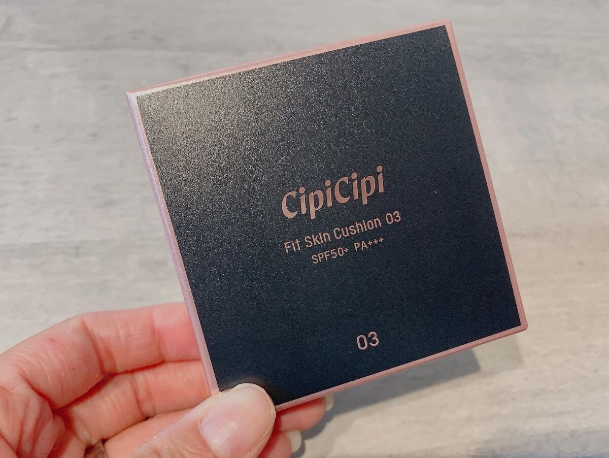 シピシピ フィットスキンクッション/CipiCipi/クッションファンデーションを使ったクチコミ(2枚目)