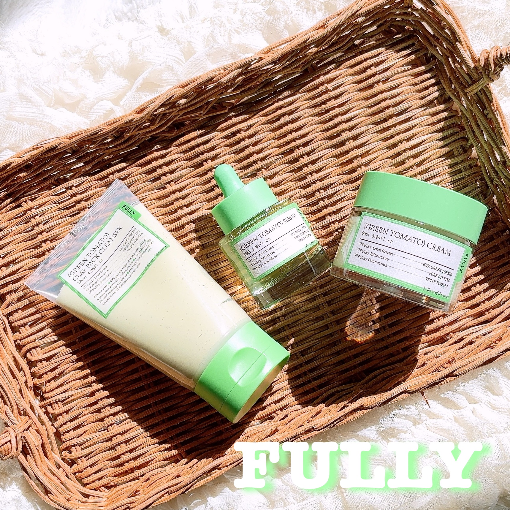 グリーントマトクレイマスククレンザー/FULLY/洗い流すパック・マスクを使ったクチコミ（1枚目）