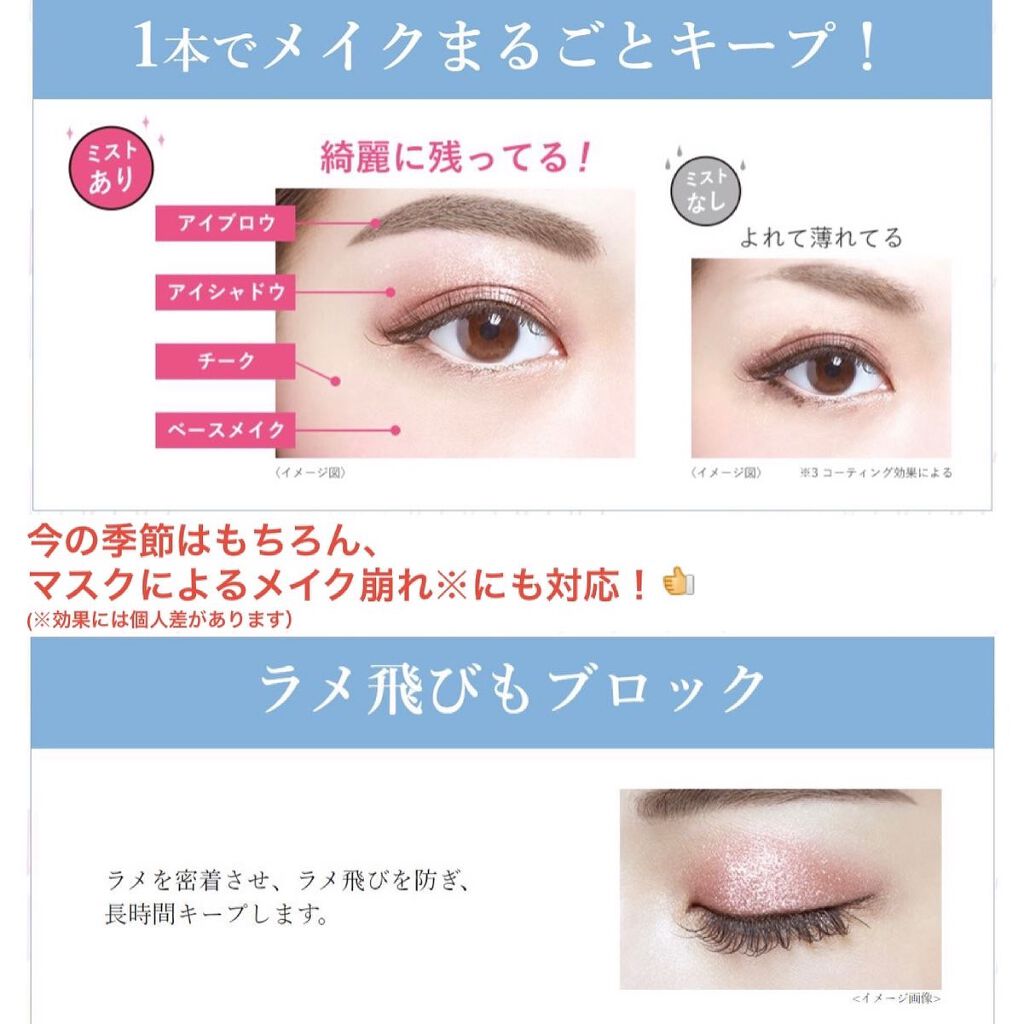 色持ちミスト/ヴィ・ヴィ/その他化粧小物を使ったクチコミ(1枚目)