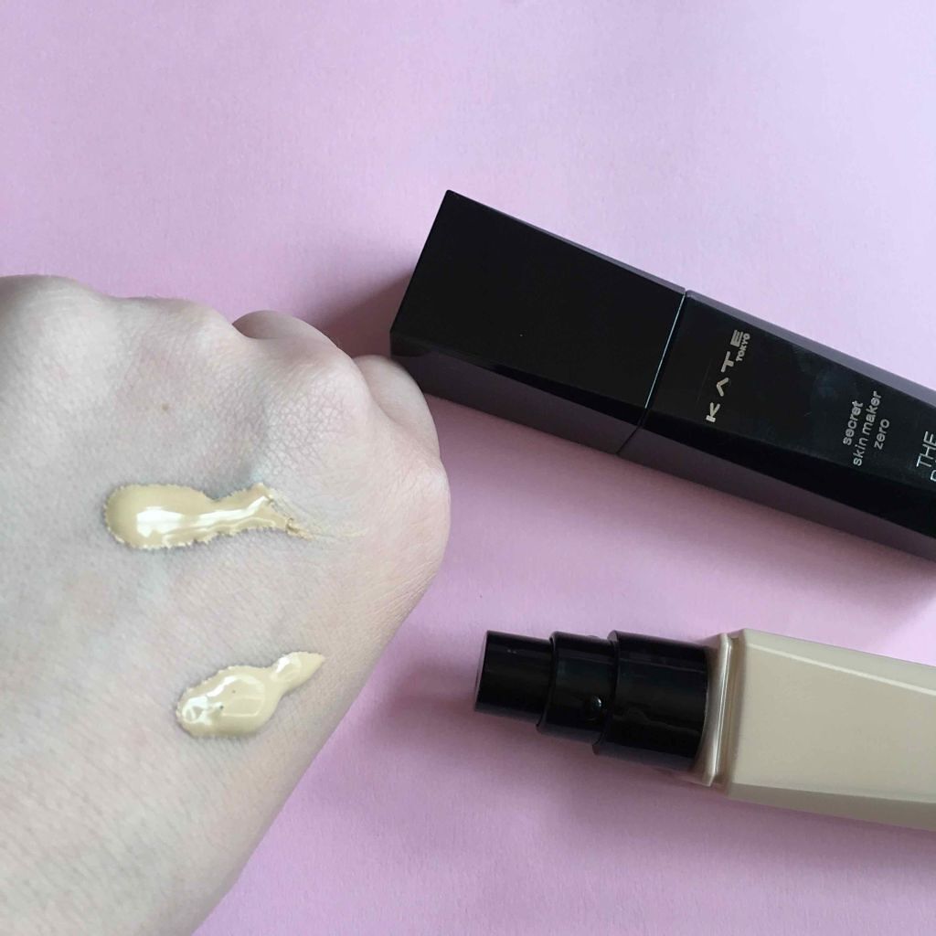 パウダリースキンメイカー/KATE/リキッドファンデーションを使ったクチコミ(2枚目)