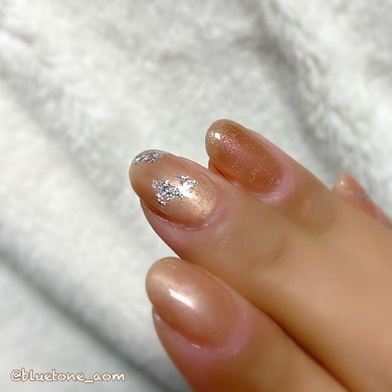 ネイルホイル/セリア/ネイルシールを使ったクチコミ(5枚目)