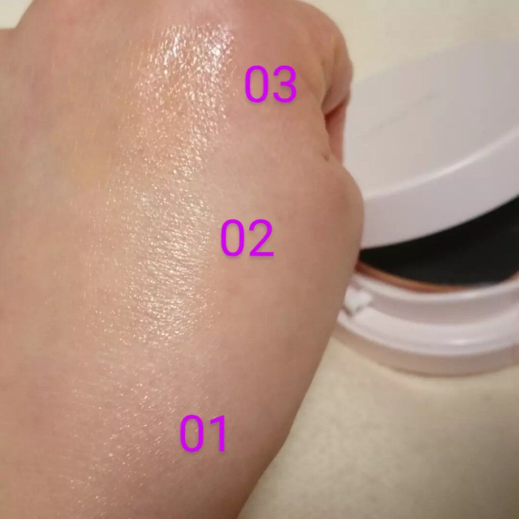 アクアリースキンウェア/ESPRIQUE/クッションファンデーションを使ったクチコミ(9枚目)