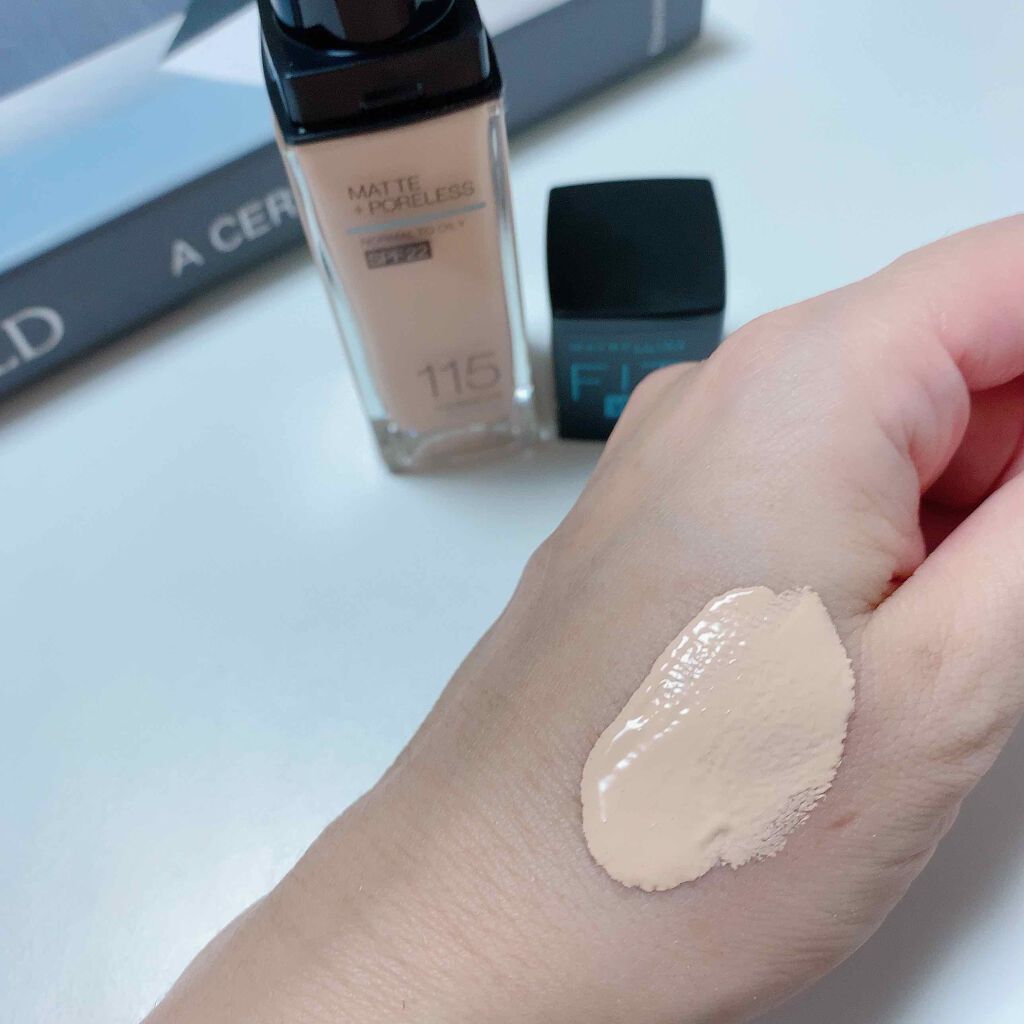 フィットミー リキッドファンデーション R 115/MAYBELLINE NEW YORK/リキッドファンデーションを使ったクチコミ（2枚目）