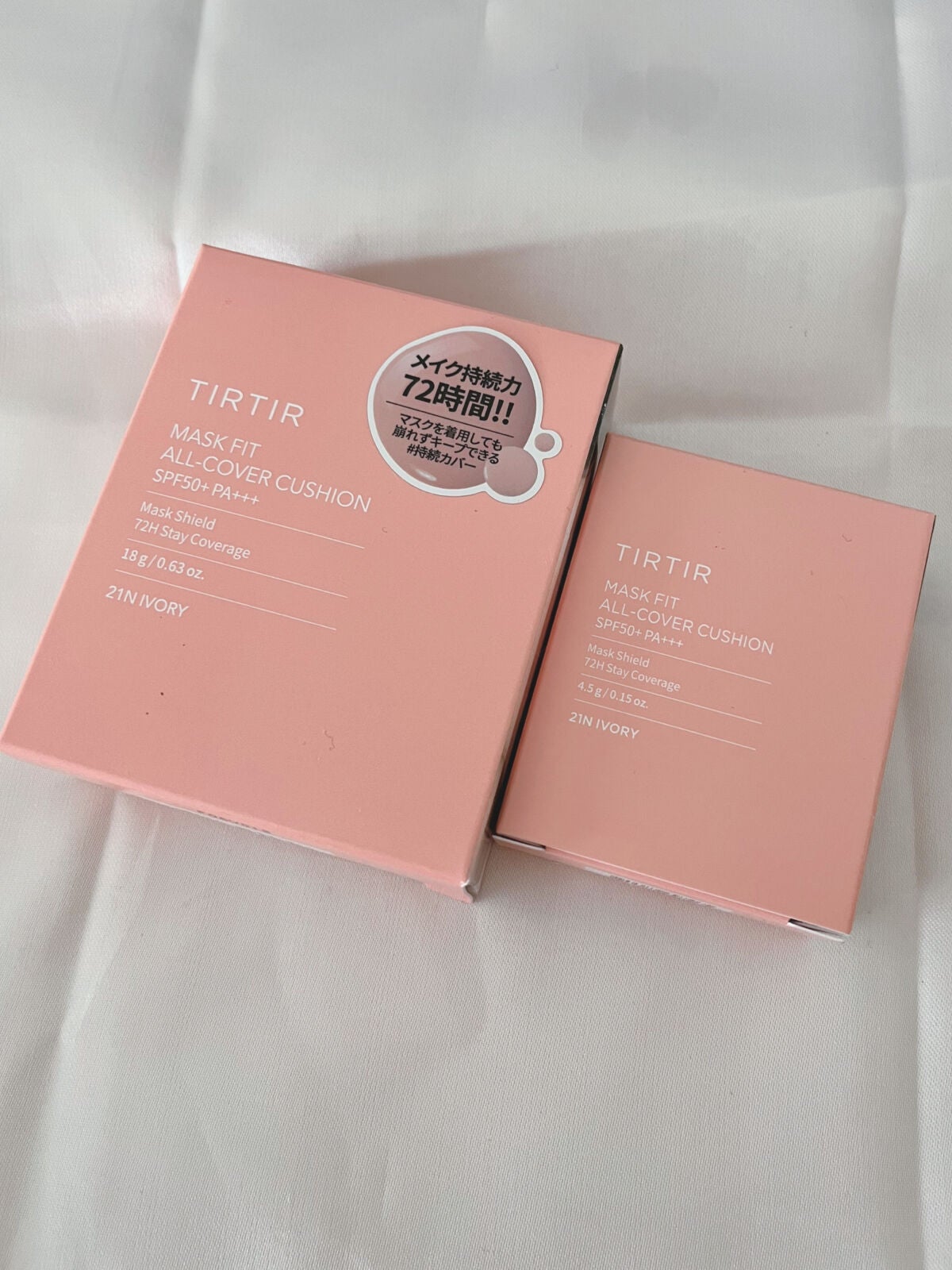 マスクフィットオールカバークッション/TIRTIR(ティルティル)/クッションファンデーションを使ったクチコミ(2枚目)