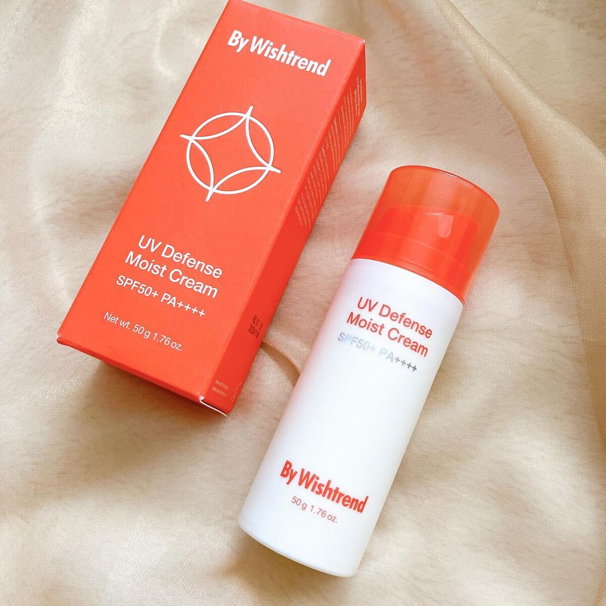 UVディフェンスモイストクリーム/By Wishtrend/日焼け止めクリームを使ったクチコミ(1枚目)