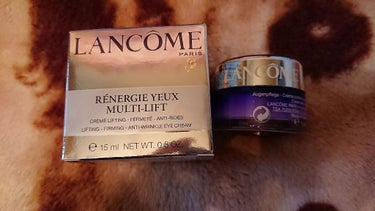 LANCOME レネルジー M アイクリームGのクチコミ「
LANCOME
ﾚﾈﾙｼﾞｰ M ｱｲｸﾘｰﾑG 15mL
￥7,800

昔基礎化粧をCL.....」（1枚目）