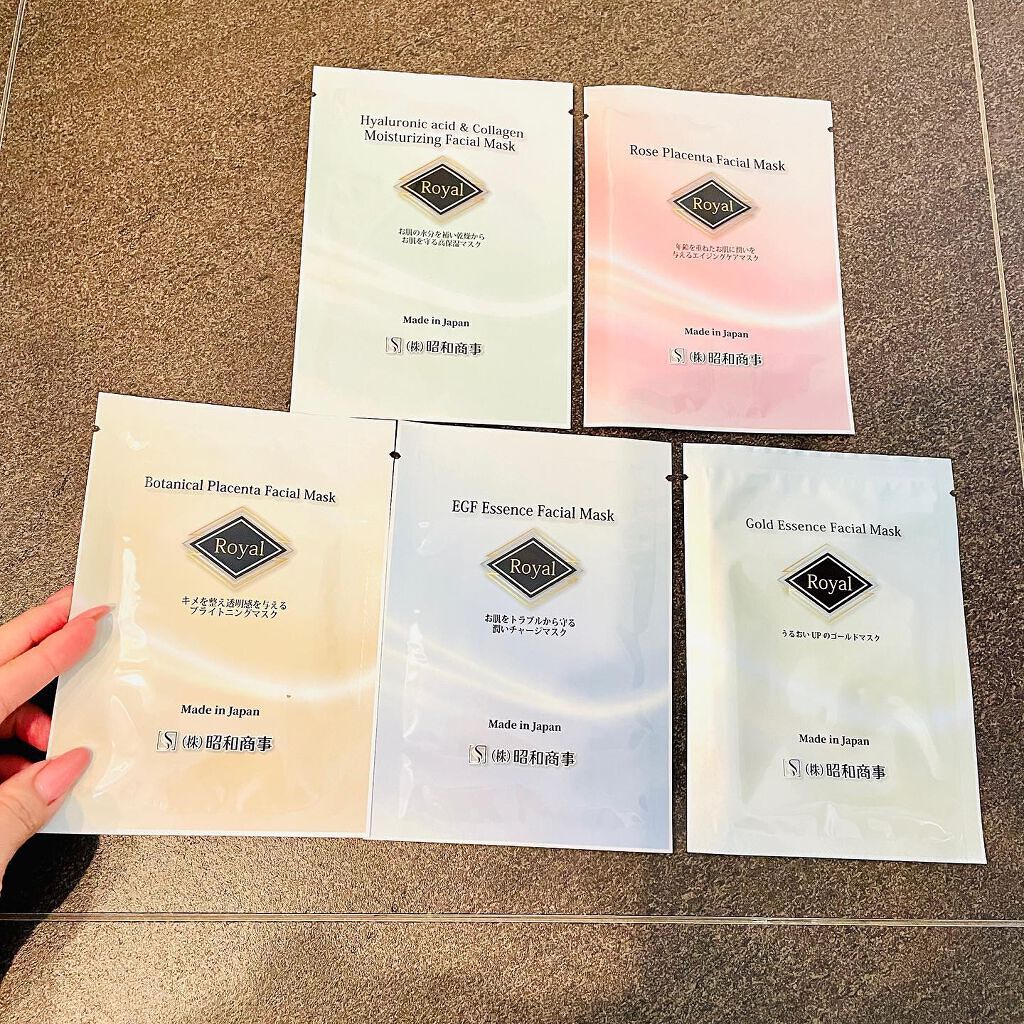 Shiho Arai on LIPS 「・・RoyalFacialMaskお試しさせていただきました。..」(1枚目)