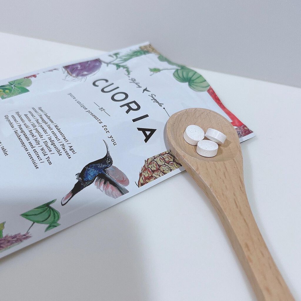 クオリア/CUORIA/美容サプリメントを使ったクチコミ(2枚目)