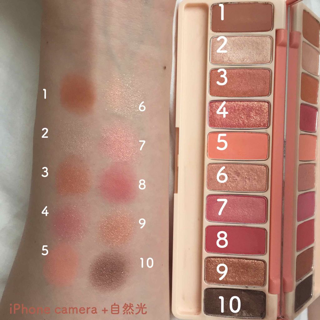 プレイカラー アイシャドウ/ETUDE/アイシャドウパレットを使ったクチコミ（2枚目）