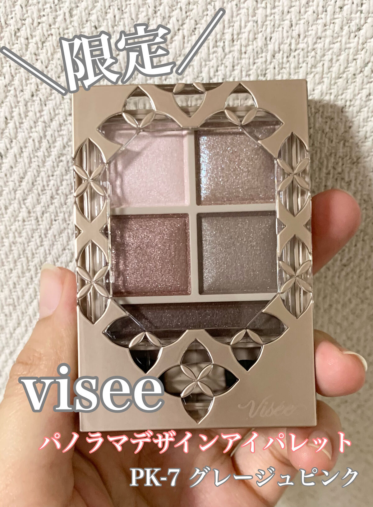 パノラマデザイン アイパレット/Visée/アイシャドウパレットを使ったクチコミ（1枚目）