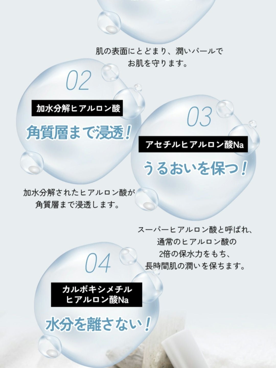 ヒアルロン酸原液/lulumo/美容液を使ったクチコミ(3枚目)