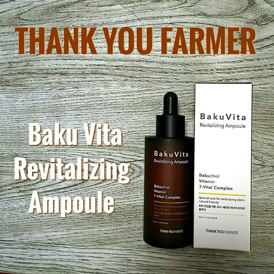 バクビタリバイタライジングアンプル/THANK YOU FARMER/美容液を使ったクチコミ(1枚目)