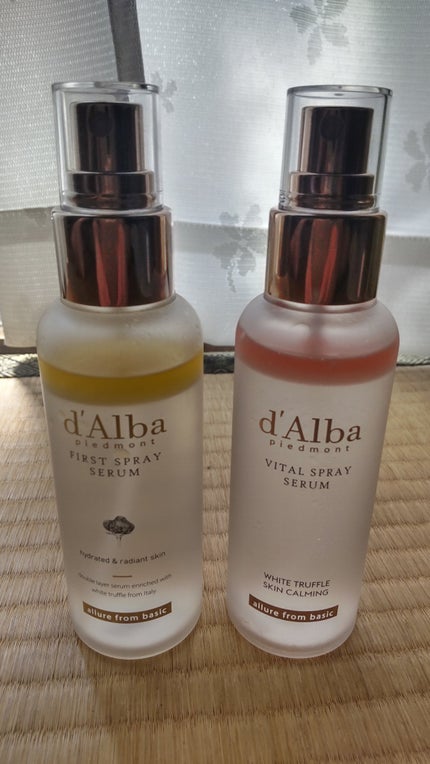 ダルバ ホワイトトリュフバイタルスプレーセラム/ダルバ/ミスト状化粧水を使ったクチコミ(4枚目)