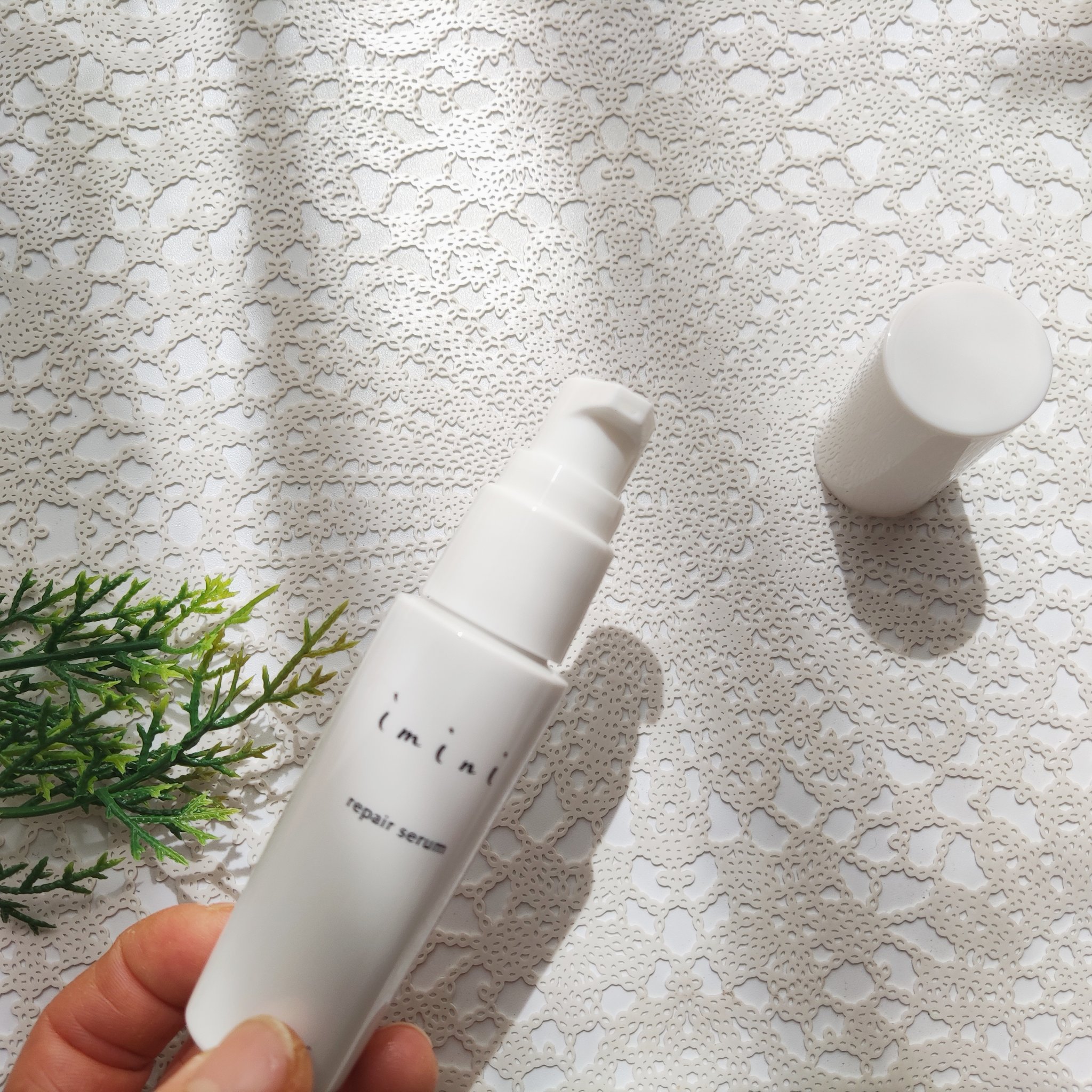imini リペアセラム/imini/オールインワン化粧品を使ったクチコミ（3枚目）