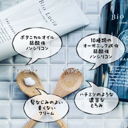 ビオルチアトリートメント/Bio Lucia(ビオルチア)/洗い流すヘアトリートメントを使ったクチコミ(2枚目)