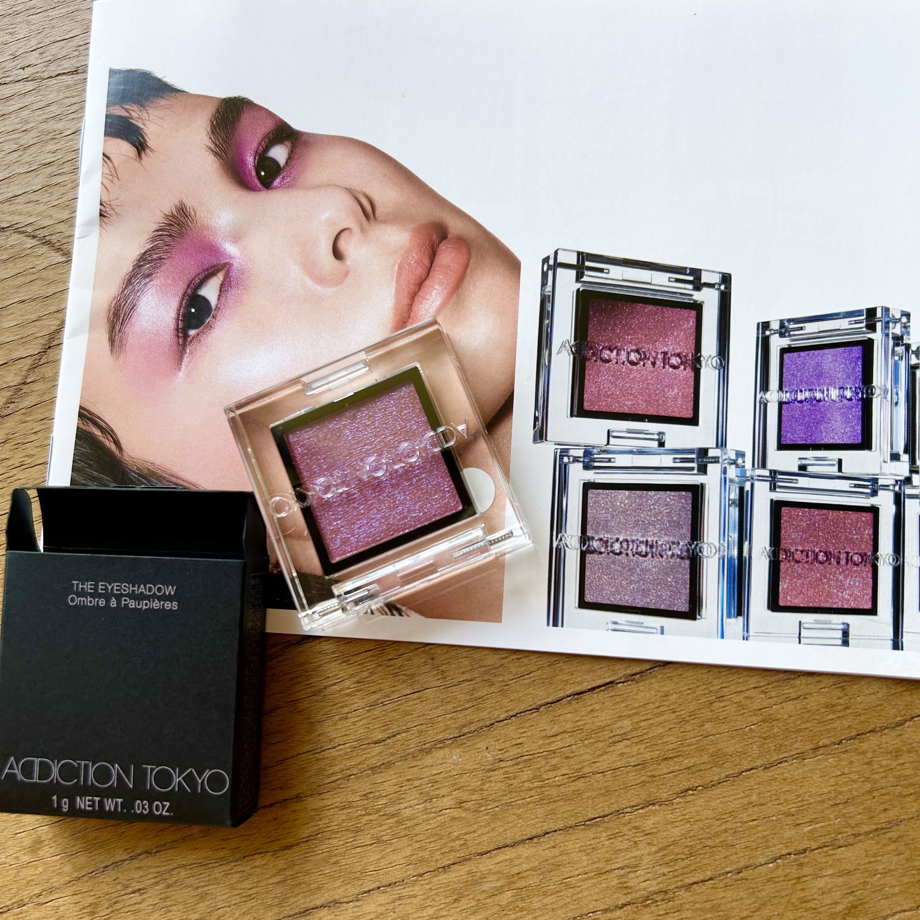  アディクション　ザ アイシャドウ プリズム/ADDICTION/単色アイシャドウを使ったクチコミ（2枚目）