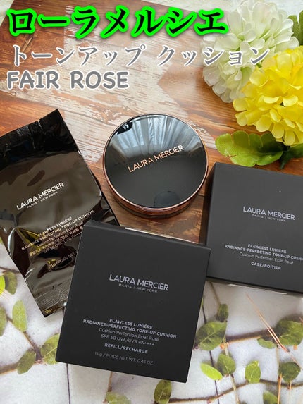 フローレス ルミエール ラディアンス パーフェクティング トーンアップ クッション/ローラ メルシエ/クッションファンデーションを使ったクチコミ(1枚目)