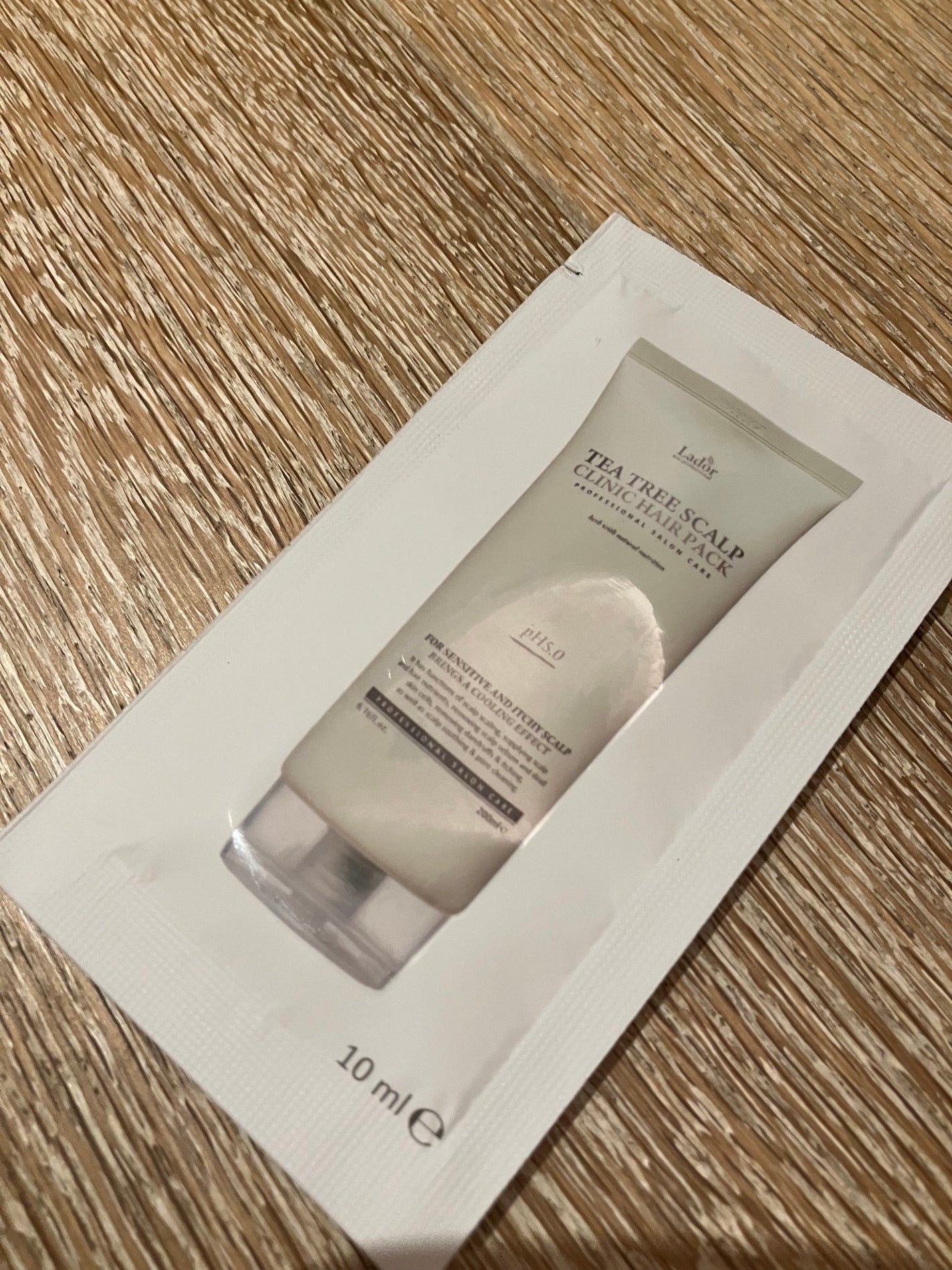 ティーツリースカルプクリニック ヘアパック La'dor