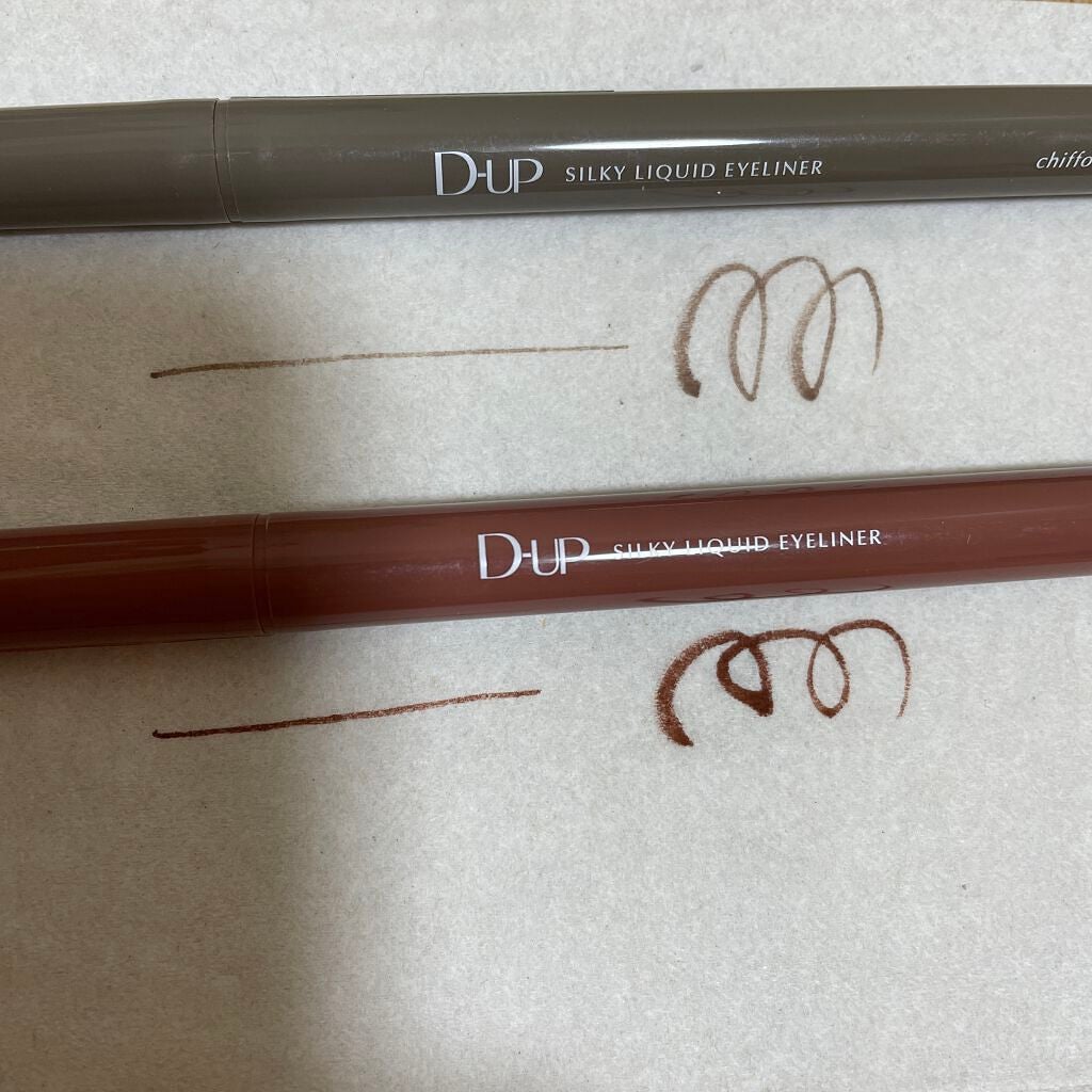 ぽんぽこぽん on LIPS 「DupのSILKYLIQUIDEYELINER上からchiff..」(2枚目)