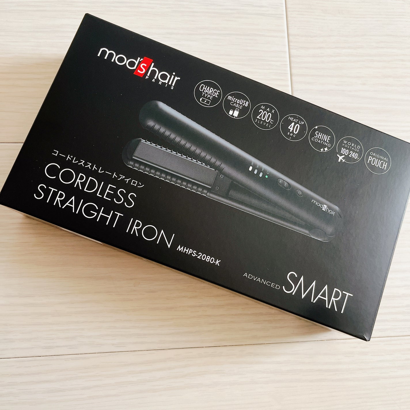 アドバンススマート コードレスストレートアイロン MHPS-2070/mod's hair/ストレートアイロンを使ったクチコミ(3枚目)