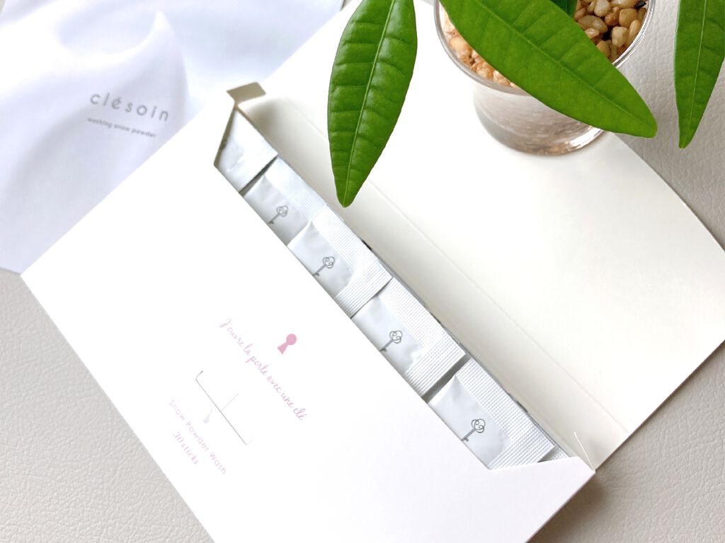 スノーパウダーウォッシュ クレソワン/クレソワン/洗顔パウダーを使ったクチコミ(2枚目)