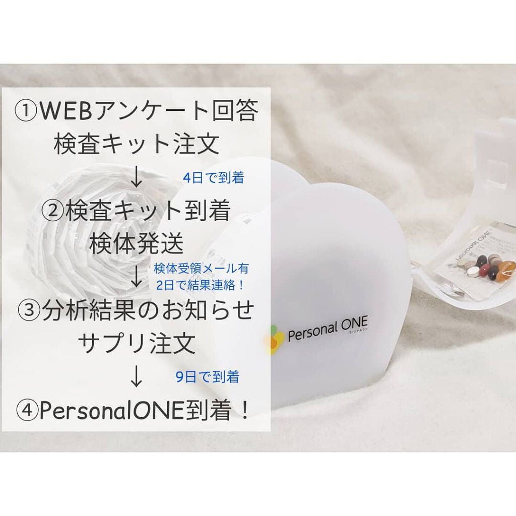 パーソナルワン/ファンケル/健康サプリメントを使ったクチコミ(2枚目)