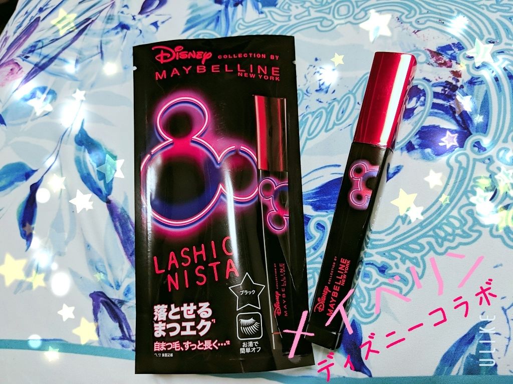 ラッシュニスタ N M01 ブラック （ディズニーコラボ限定パッケージ）/MAYBELLINE NEW YORK/マスカラを使ったクチコミ（1枚目）