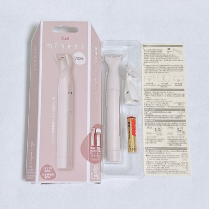 miness VIOデリケートゾーン用カミソリ/貝印/シェーバーを使ったクチコミ(6枚目)