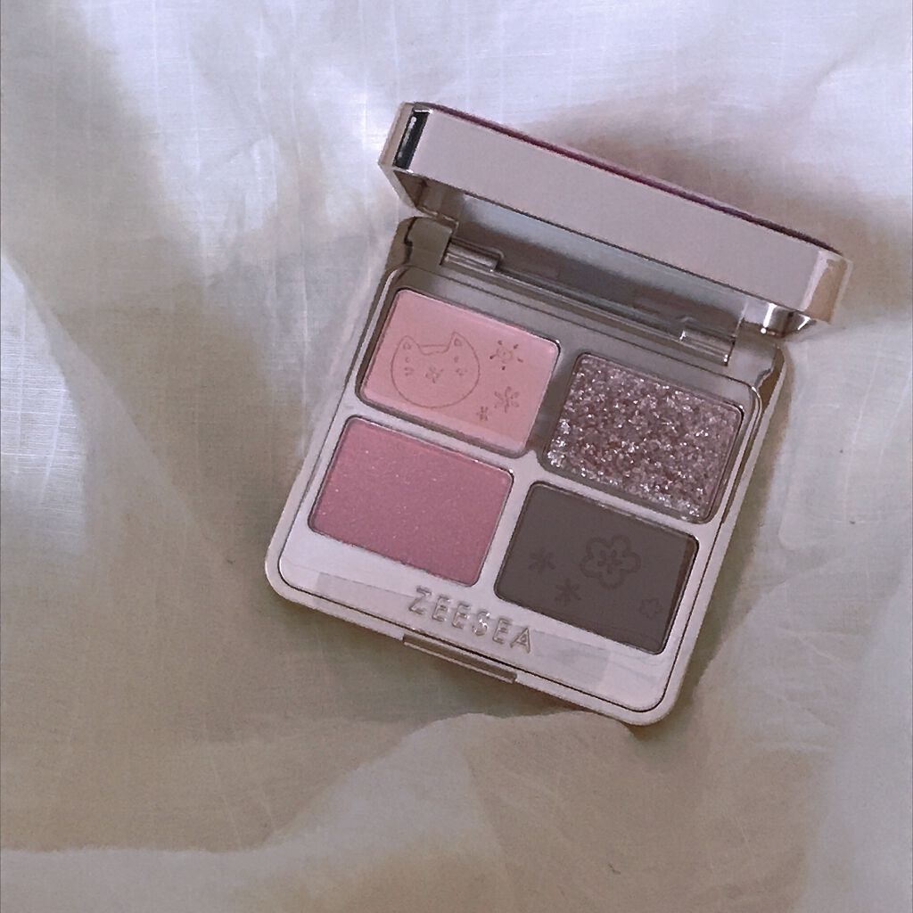 アニマルアイシャドウ(4シェード)/ZEESEA/アイシャドウパレットを使ったクチコミ（2枚目）