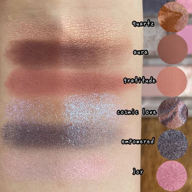 Rose Quartz eyeshadow palette/Huda Beauty/アイシャドウパレットを使ったクチコミ（5枚目）