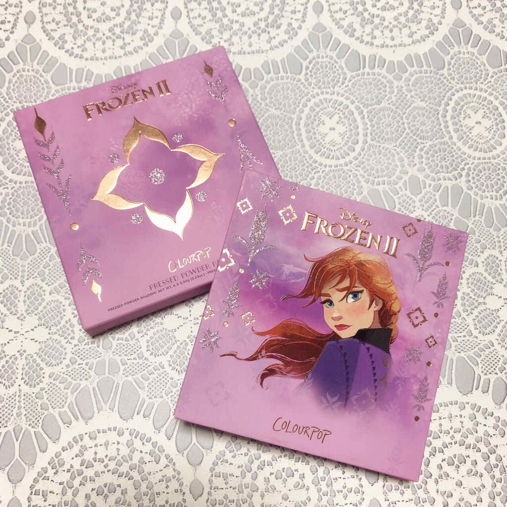ColourPop×アナと雪の女王2 Eyeshadow Palette/ColourPop/アイシャドウパレットを使ったクチコミ(1枚目)