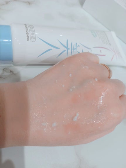 美白乃美人ピーリングジェル/ブレーンコスモス/ピーリングを使ったクチコミ(2枚目)