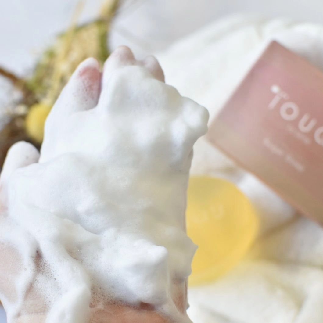 TOUQU to tone　シュガーソープ/TOUQU to tone/洗顔石鹸を使ったクチコミ（3枚目）